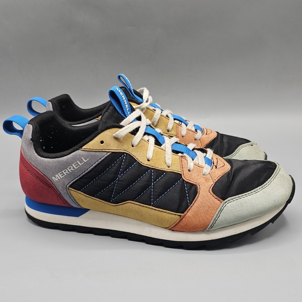 Merrell Alpine Suede Lace Up Sneaker Multi Color Women's Size 8.5